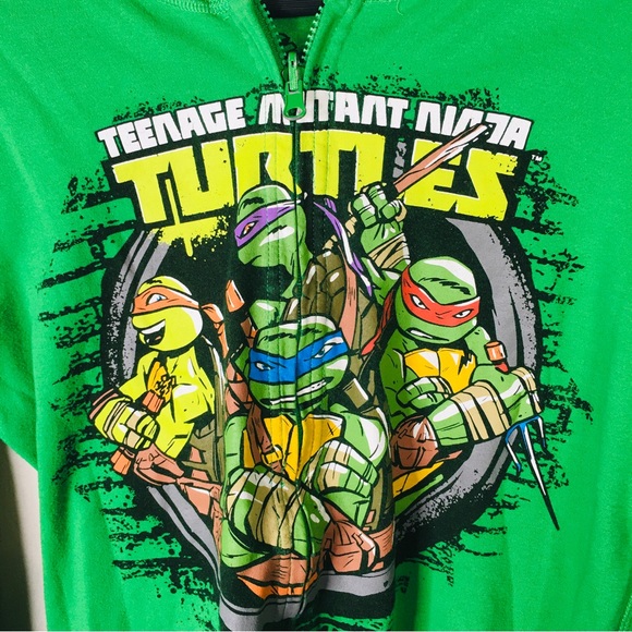 Nickelodeon Mutant Ninja Turtle Full Zip Graphic Hoodie - Picture 6 of 11